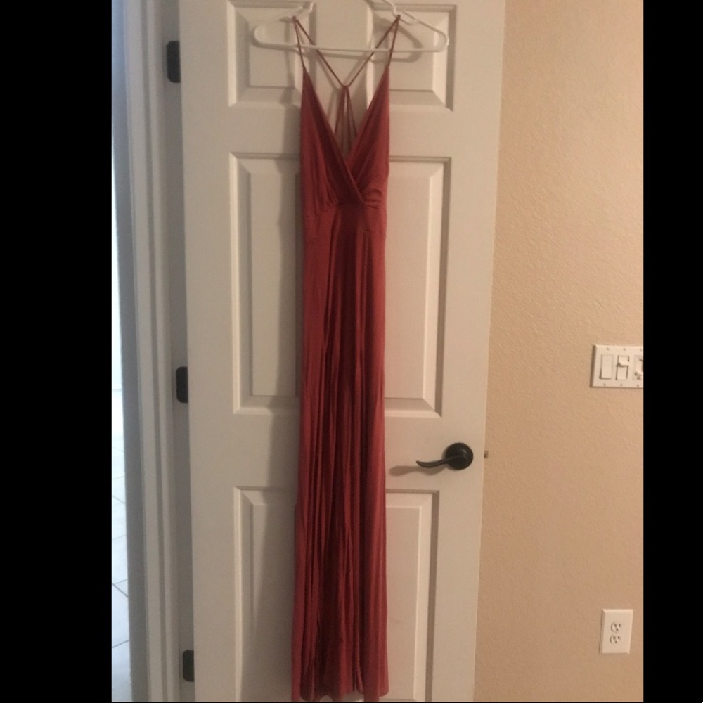 Forever 21 Pink Maxi with Slits, Small
